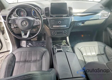 2017 Mercedes-Benz Gls 450 4Matic z USA, uszkodzony, nr VIN 4JGDF6EE6HA959489